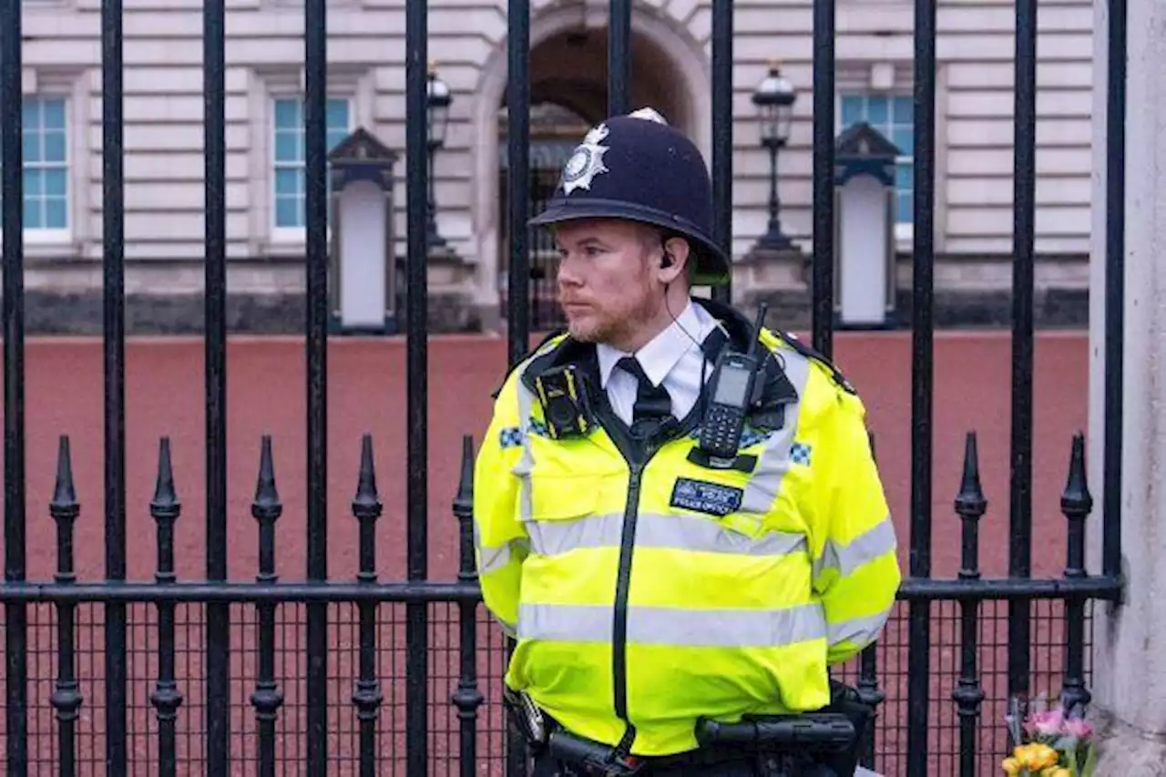 Two police officers stabbed in central London