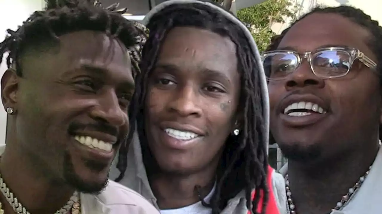 Antonio Brown Drops Music Video Co-Starring Young Thug & Gunna