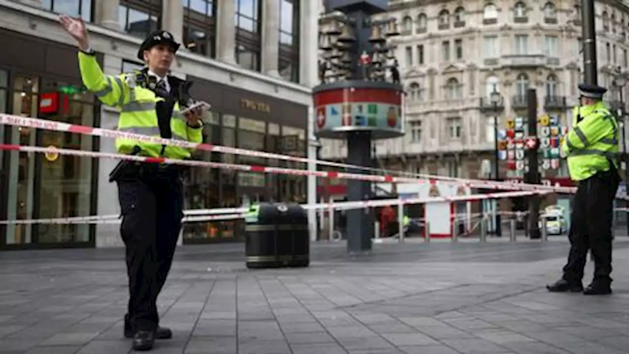 Two officers stabbed in London amid tight security ahead of queen's funeral