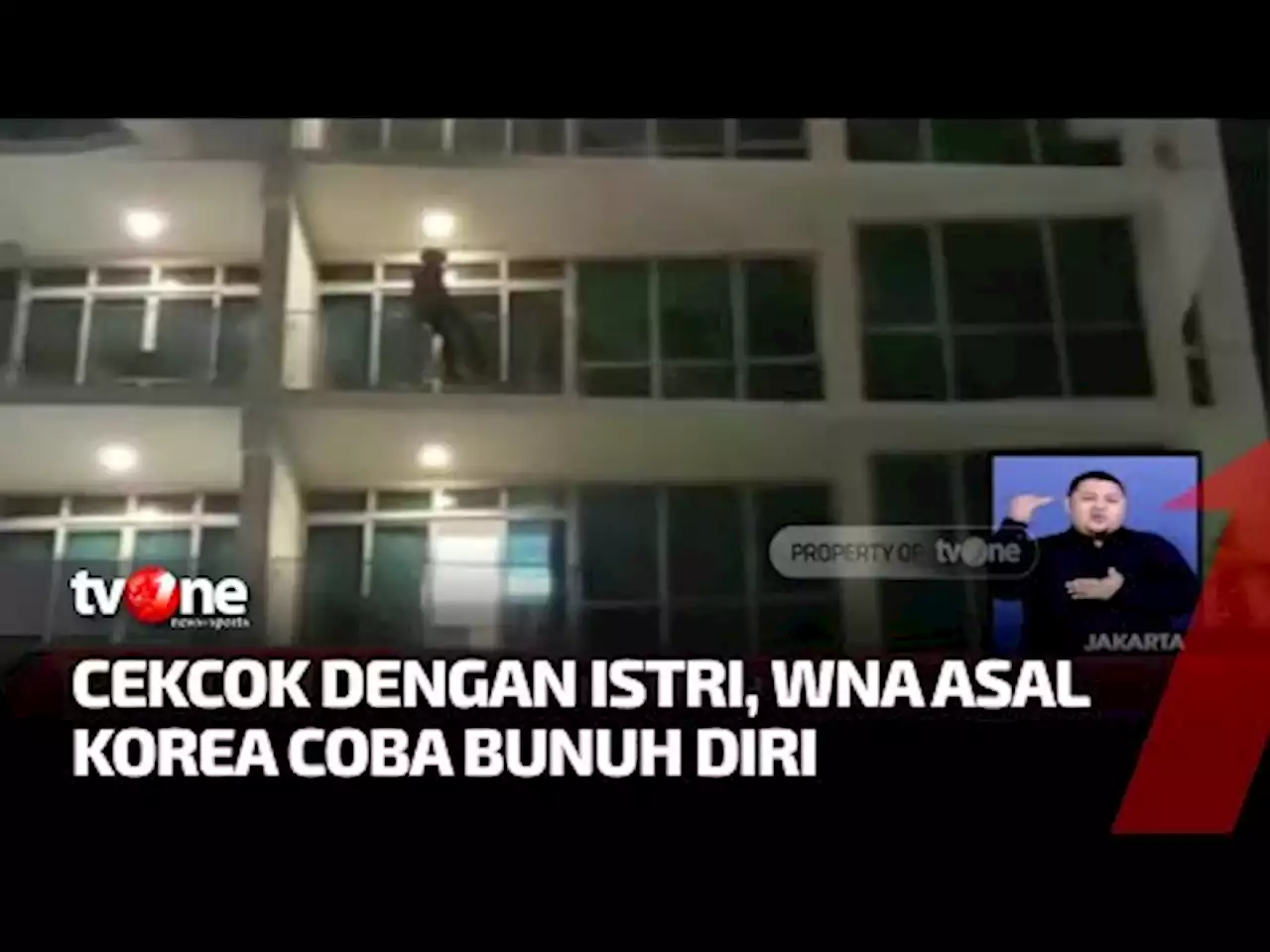 WNA Korea Berencana Akhiri Hidup usai Cekcok dengan sang Istri - tvOne