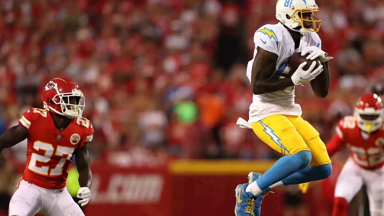 Mike Williams steps up big for Chargers, makes a ridiculous TD catch vs. Chiefs