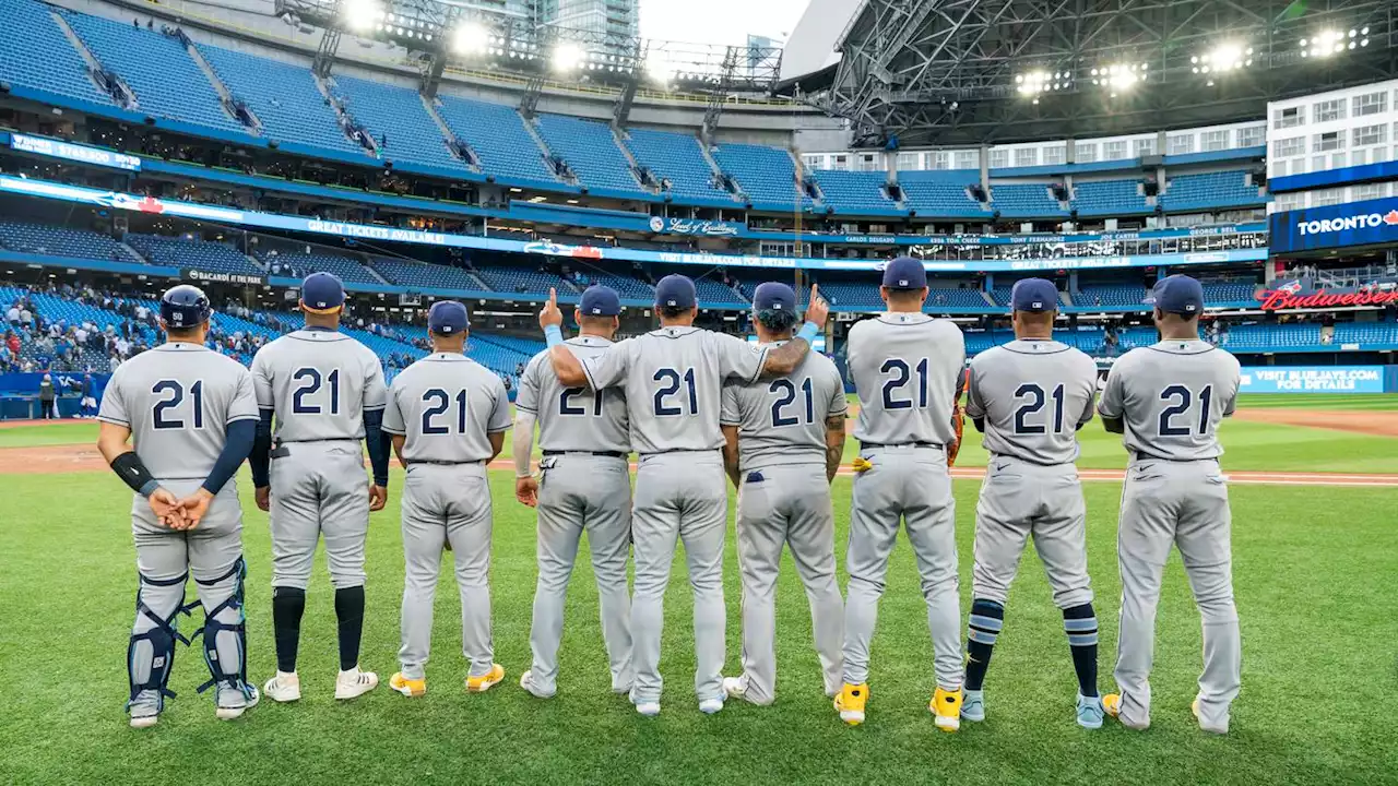 Rays make history with MLB's first all-Latino lineup on Roberto Clemente Day