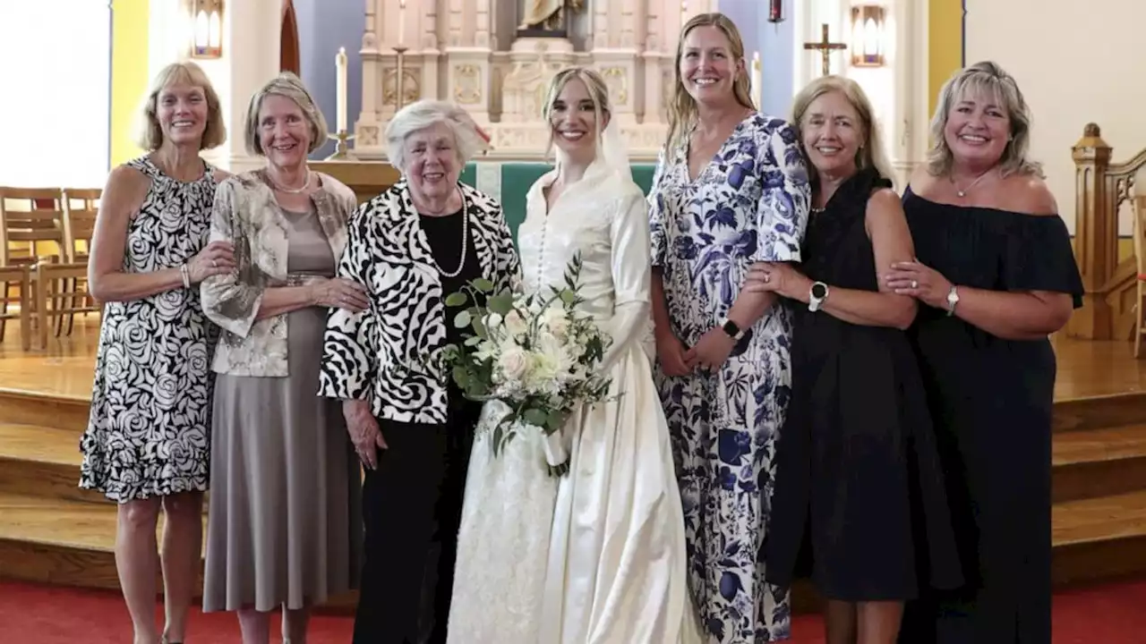 Family passes down $100 wedding dress for 72 years