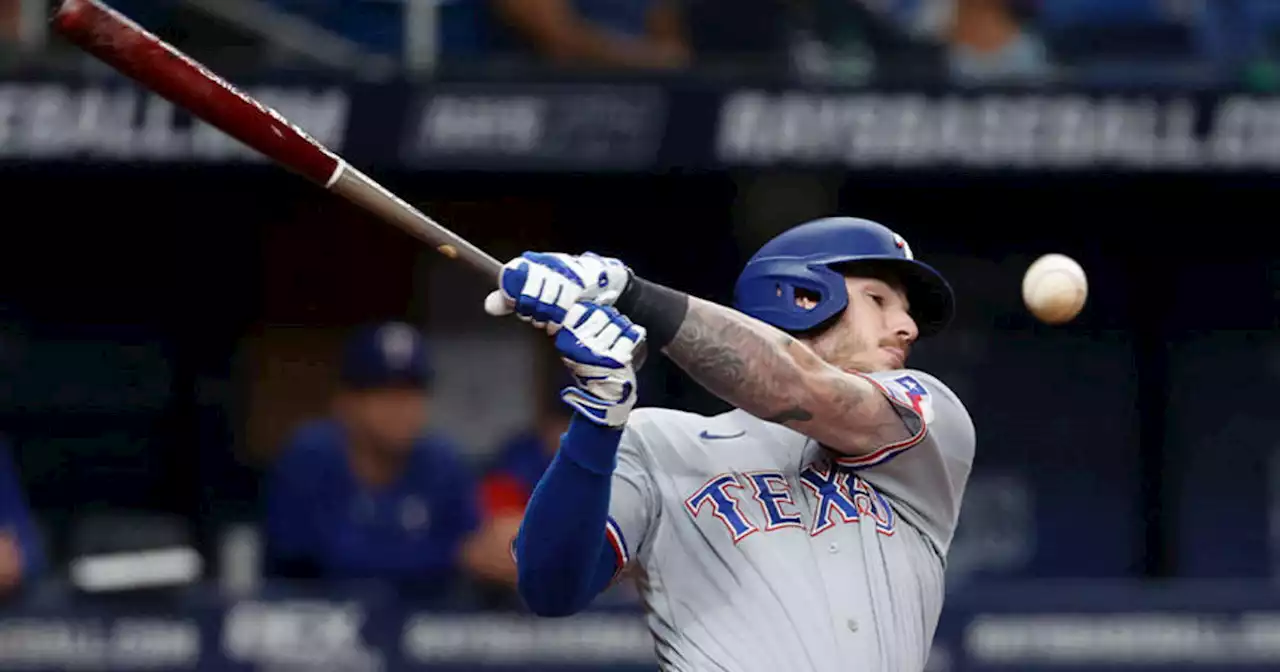 Rangers score 4 early, including Lowe HR, hold off Rays 4-3