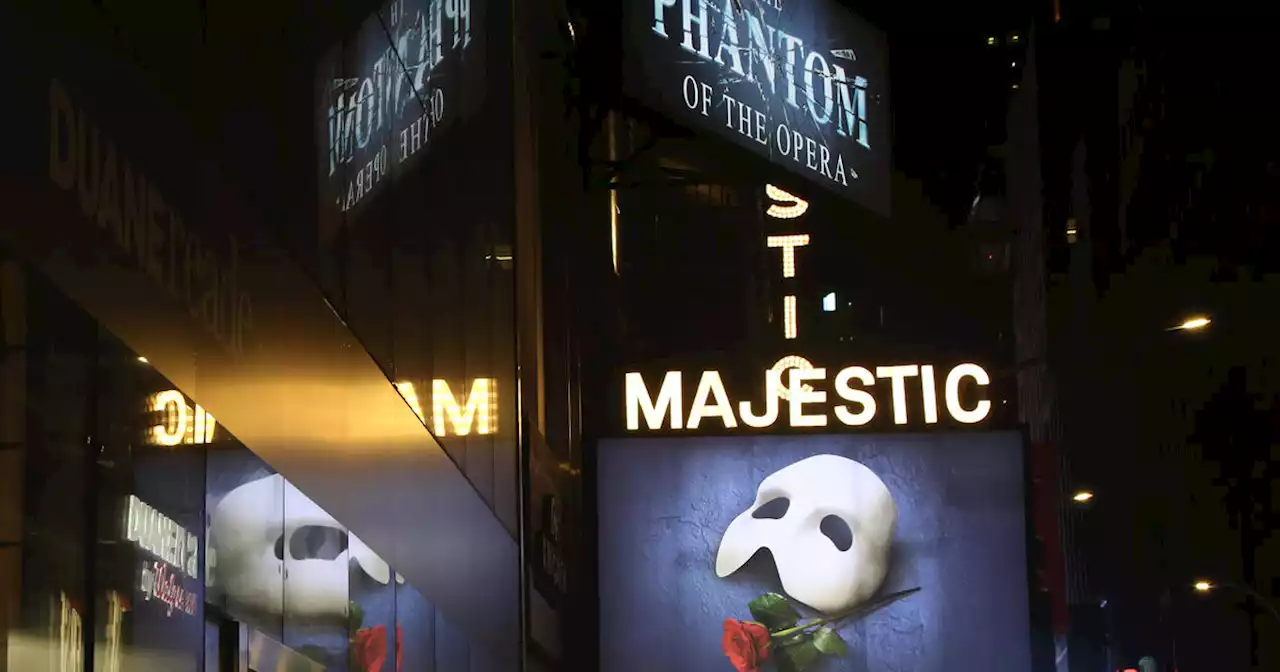 'Phantom of the Opera,' Broadway's longest running show, set to close in 2023