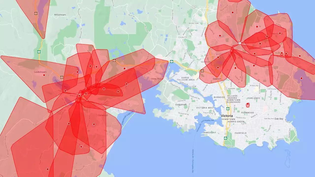 BC Hydro reports tens of thousands of customers without power on South Island