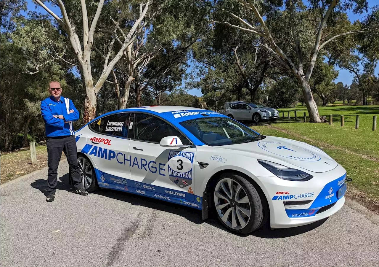 Ampol AmpCharge to Sponsor TOCEVA Racing Team — Only EV In Perth-to-Sydney Marathon