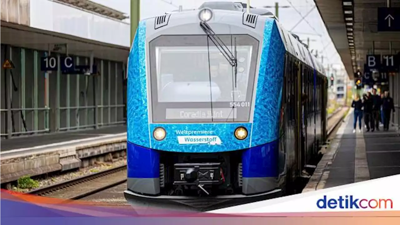 Wow! Jerman Punya Kereta Hidrogen Lho Begini Bentuknya