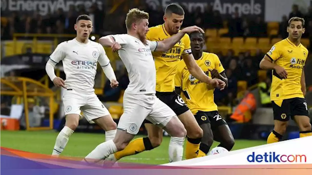 Link Live Streaming Liga Inggris: Wolves Vs Manchester City