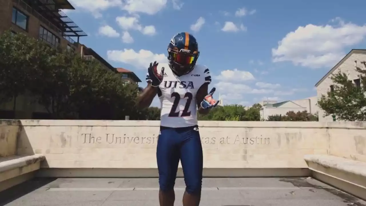 Watch: UTSA uses Texas campus to unveil uniform for Saturday's game