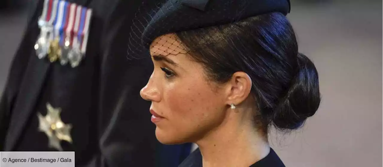 Hommage à Elizabeth II : Meghan Markle, les secrets de sa tenue révélés - Gala