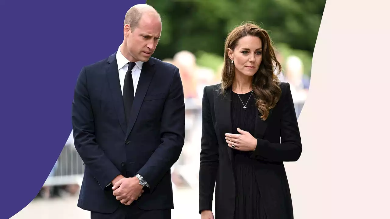 'Don’t cry, you'll start me': Prince William and Kate get emotional on walkabout at Sandringham