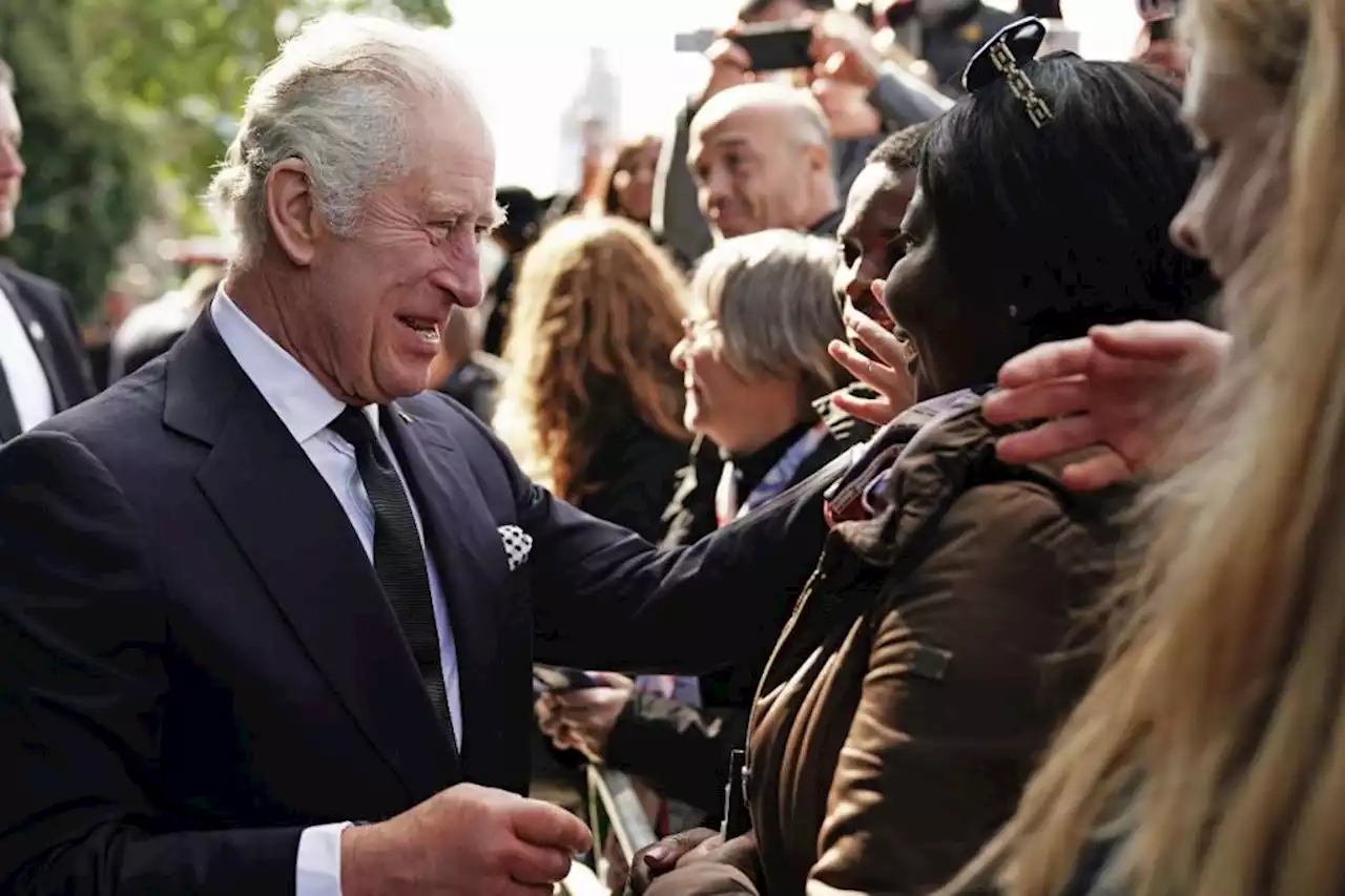 King Charles III and Prince of Wales visit mourners in lying in state queue