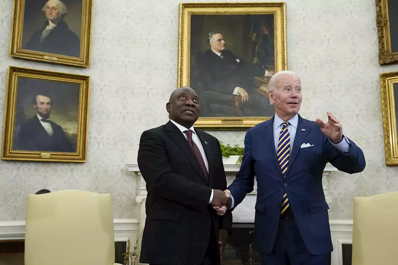 Biden talks energy, Russia with South Africa’s non-aligned Ramaphosa