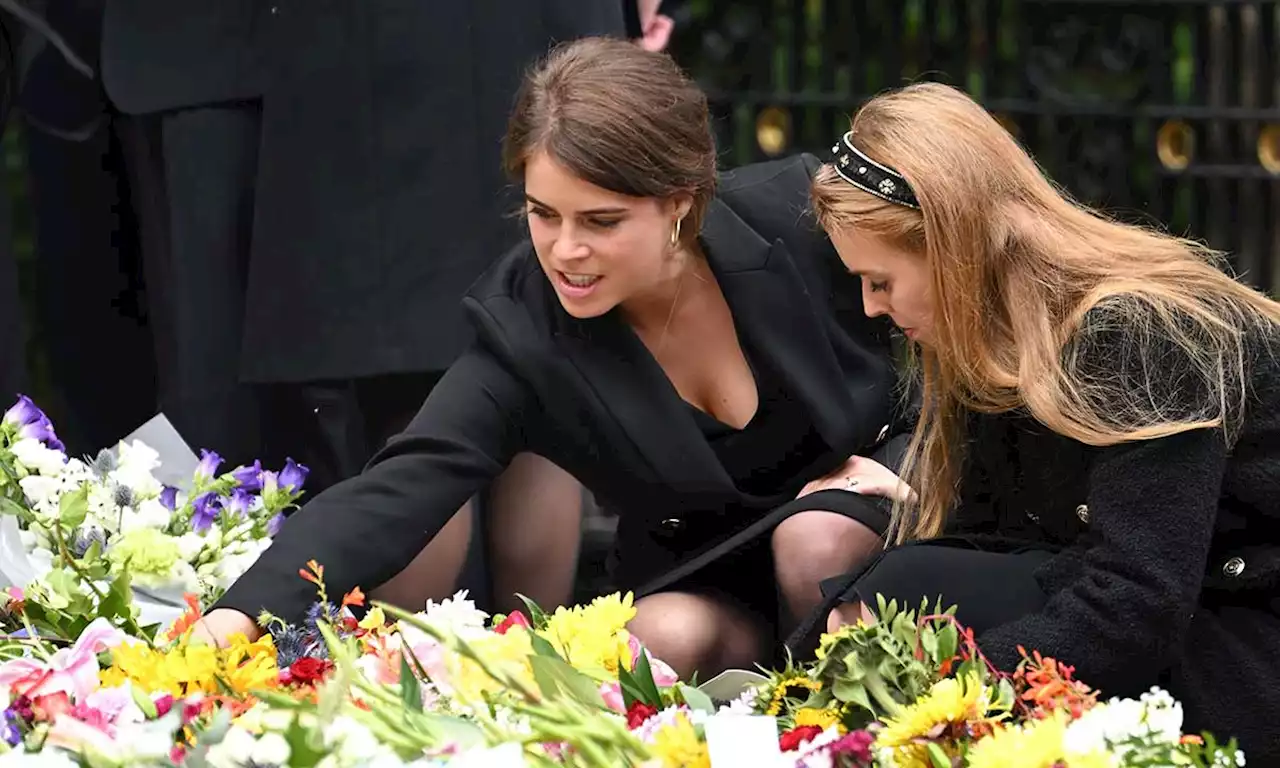 Princess Beatrice and Princess Eugenie pay tribute to their 'dearest Grannie' ahead of the Queen's funeral