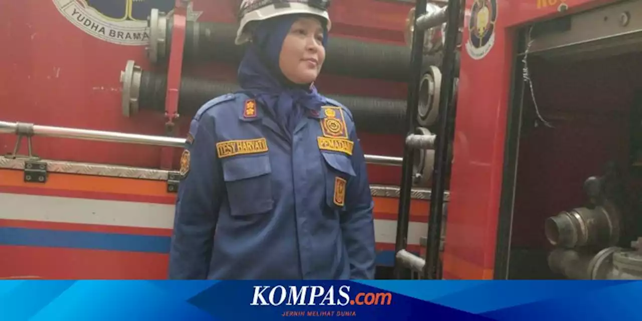 Jadi Damkar Perempuan Terlama di Depok, Tessy Haryati: Kalau Demi Kebaikan, 1.000 Malaikat Pasti Tolong