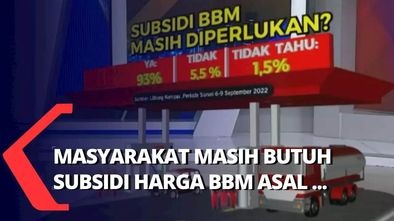 Litbang Kompas: Mayoritas Publik Perlu Subsidi Harga BBM, Bagaimana Rencana Pemerintah Kedepannya?