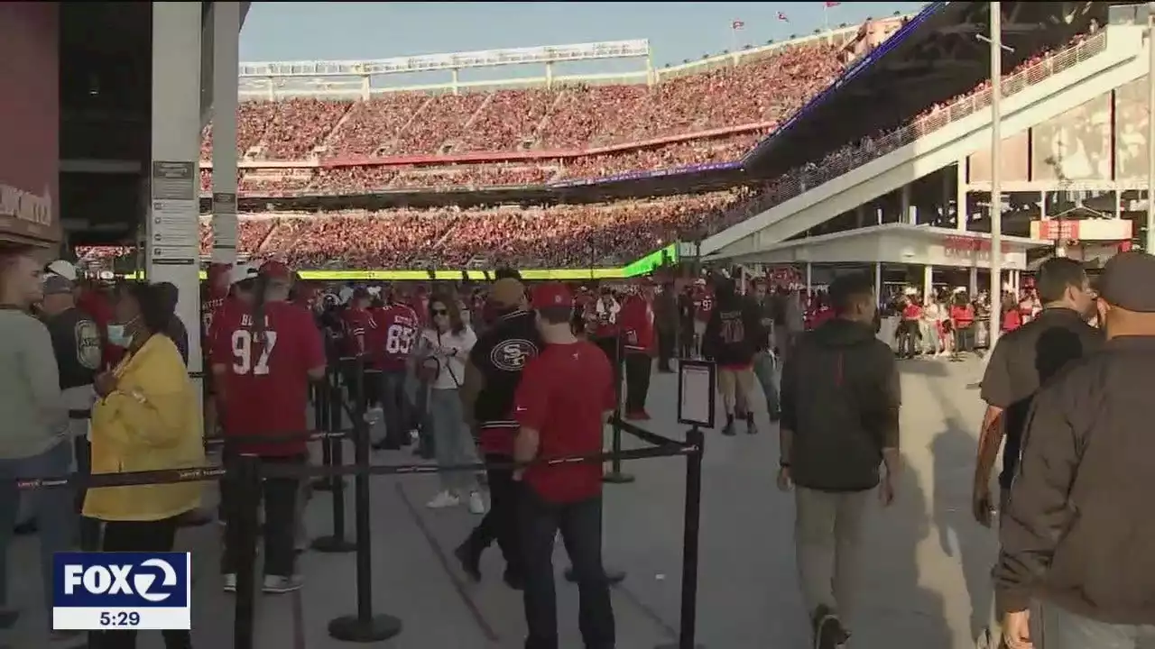 49ers home opener set for Sunday; fans excited, but rain possible