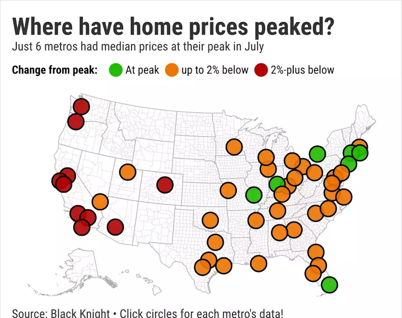 Bubble watch: California home prices lead US declines off record highs