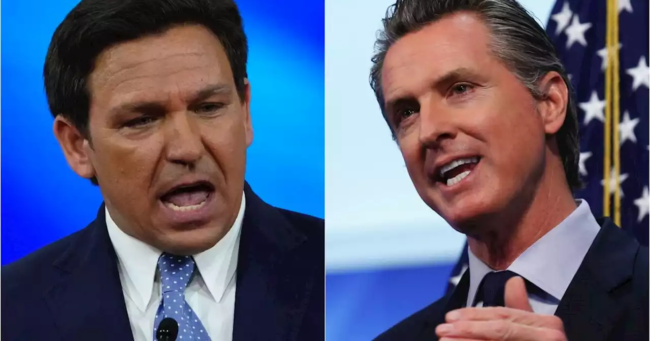 'I’ll bring my hair gel': Newsom challenges Florida Gov. Ron DeSantis to debate