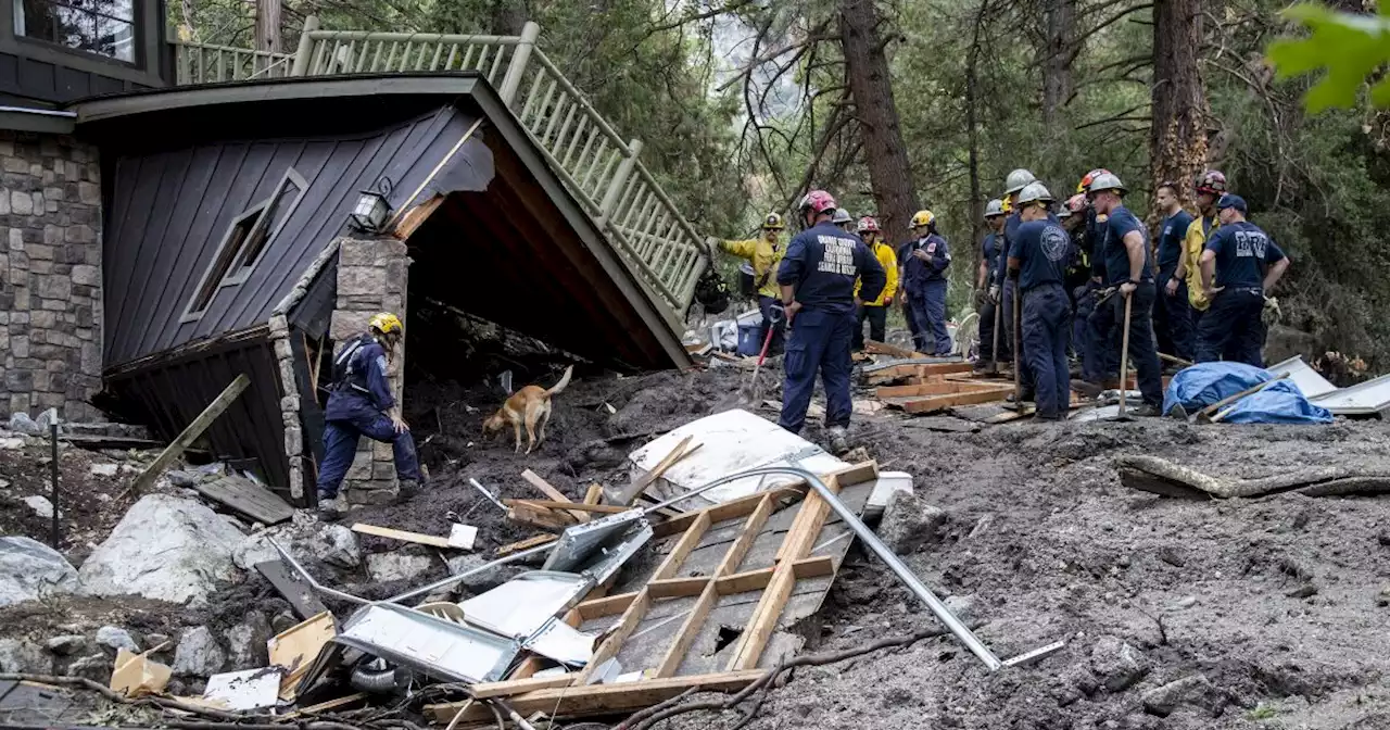 Missing woman found dead after mud, debris flows slammed Forest Falls