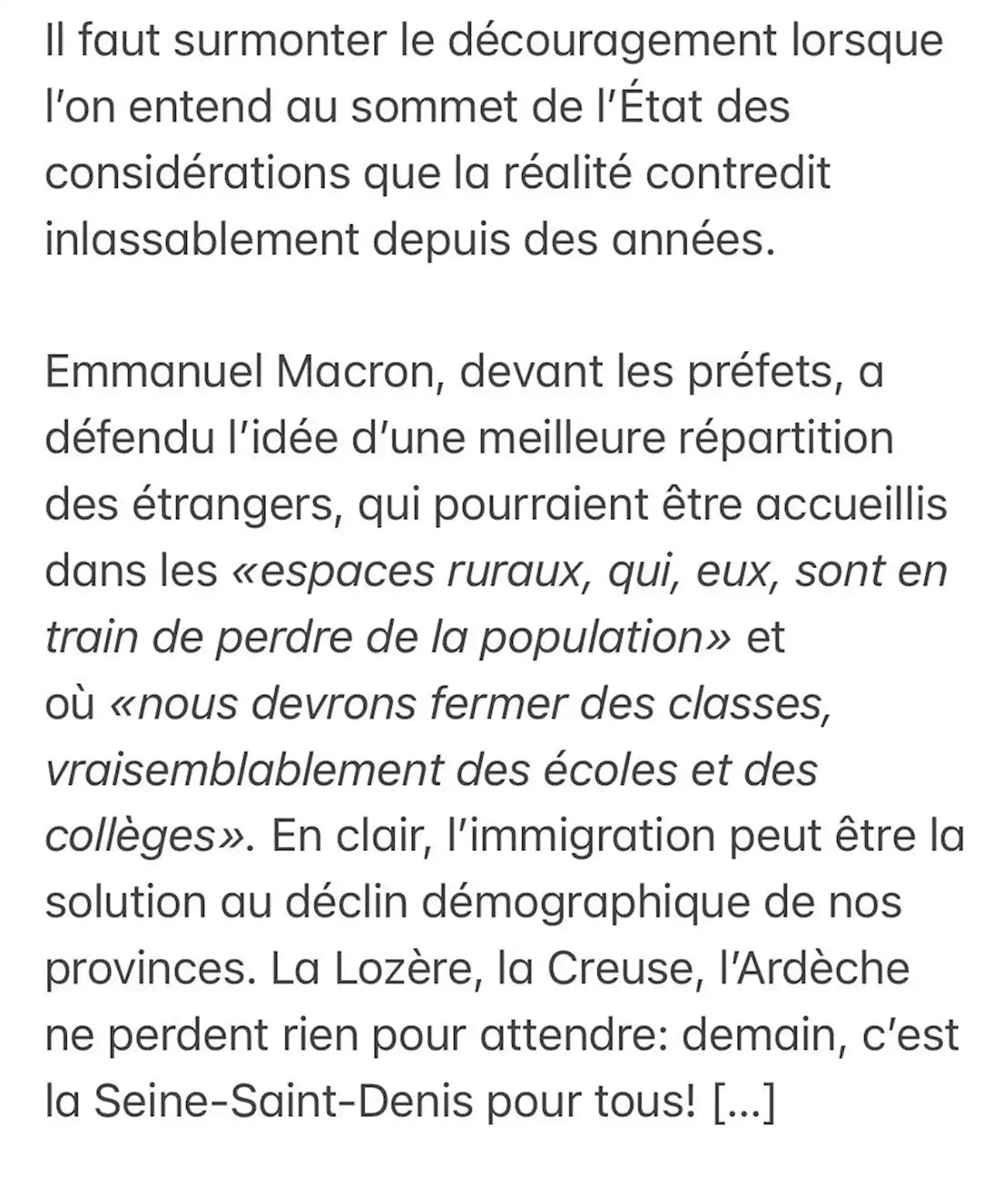 L’éditorial du Figaro: «L’immigration pour tous»