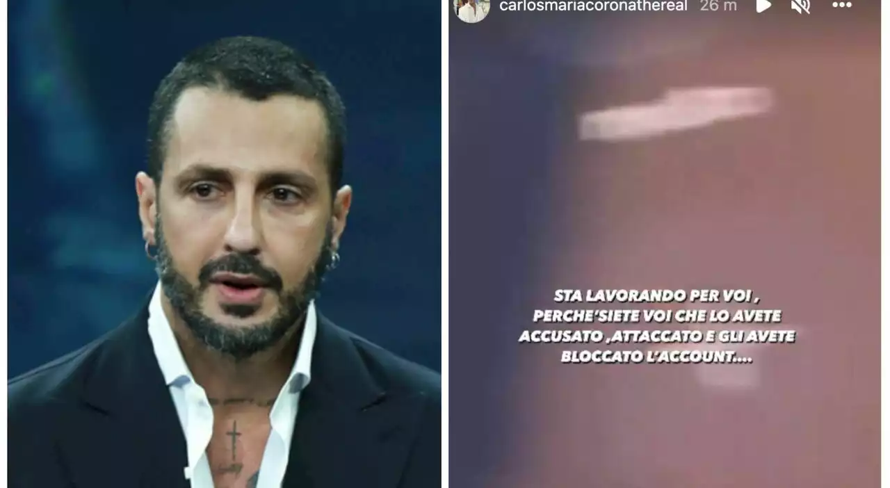 Fabrizio Corona continua il suo game: la telefonata con la donna del mistero