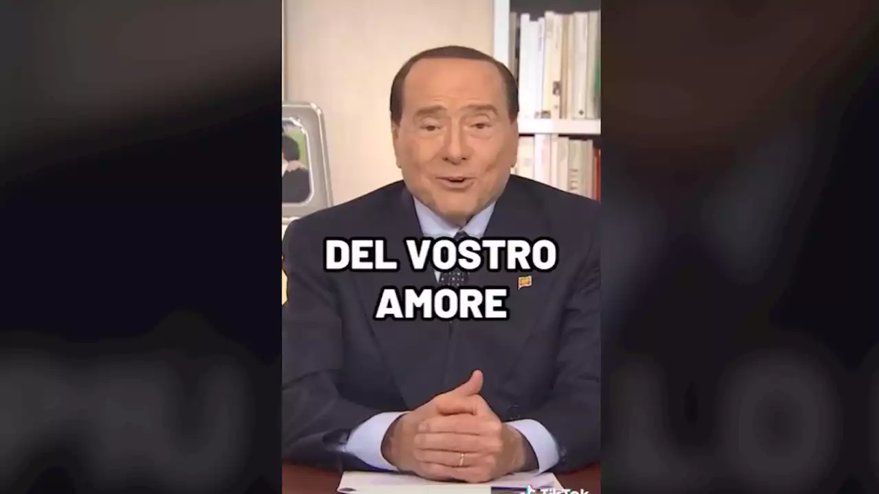 « Toute ma vie j’ai cherché votre amour » : Sur TikTok, le message de Berlusconi aux électrices