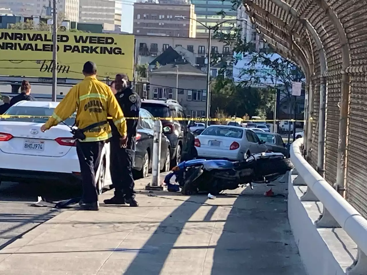 Motorcyclist killed on BART tracks was 35-year-old Oakland resident