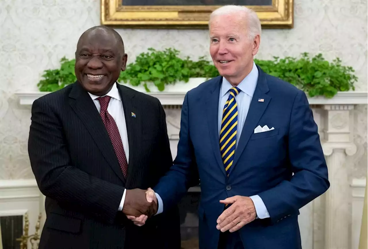 IN PICS | 'We have a lot to talk about': Biden, Ramaphosa vow to strengthen ties between two countries | News24