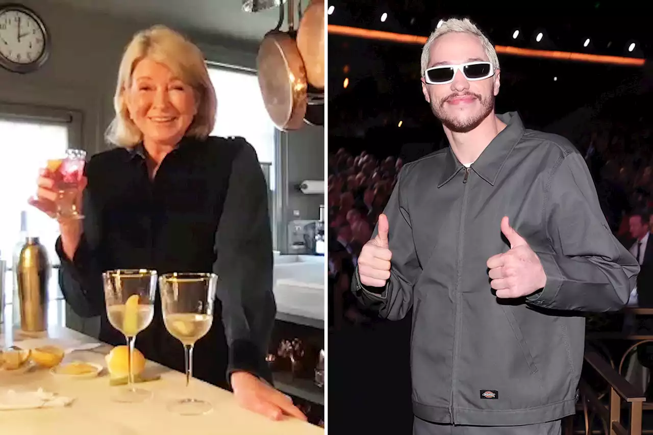 Martha Stewart: Pete Davidson’s ‘having the time of his life’ post-Kim Kardashian split