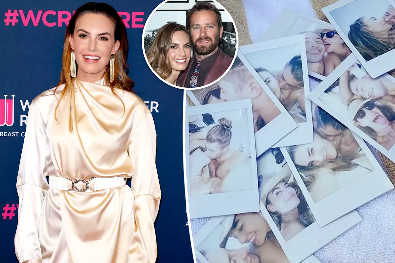 Armie Hammer’s estranged wife, Elizabeth Chambers, debuts new man on IG