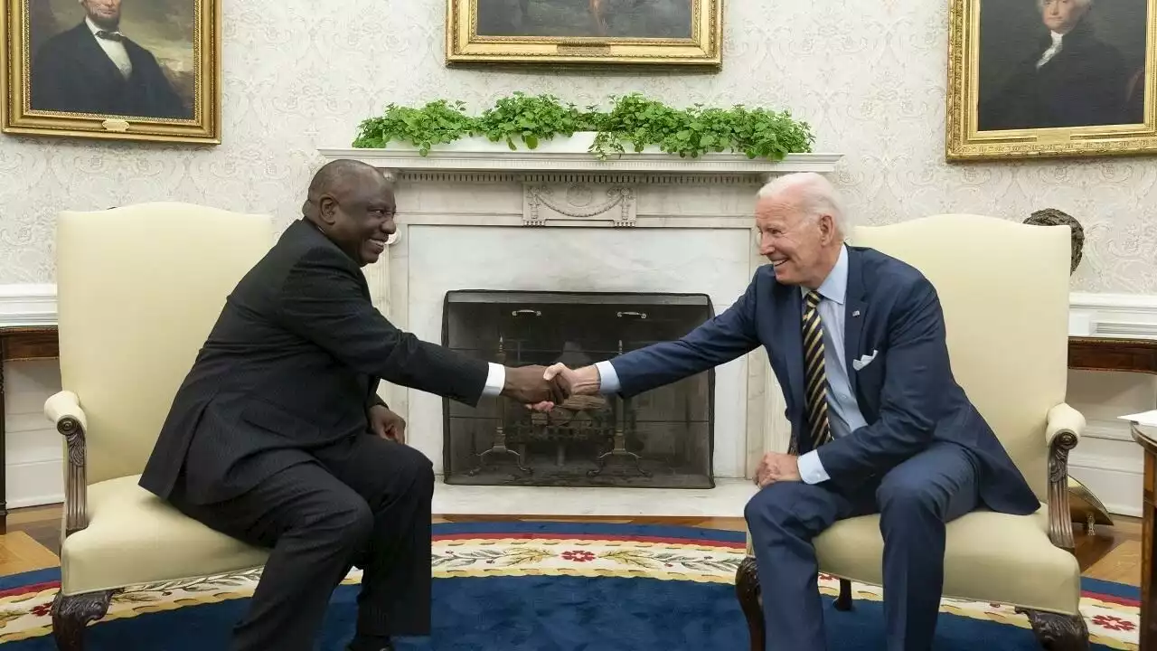 Afrique du Sud: la Russie, sujet délicat au cœur de la rencontre Ramaphosa-Biden