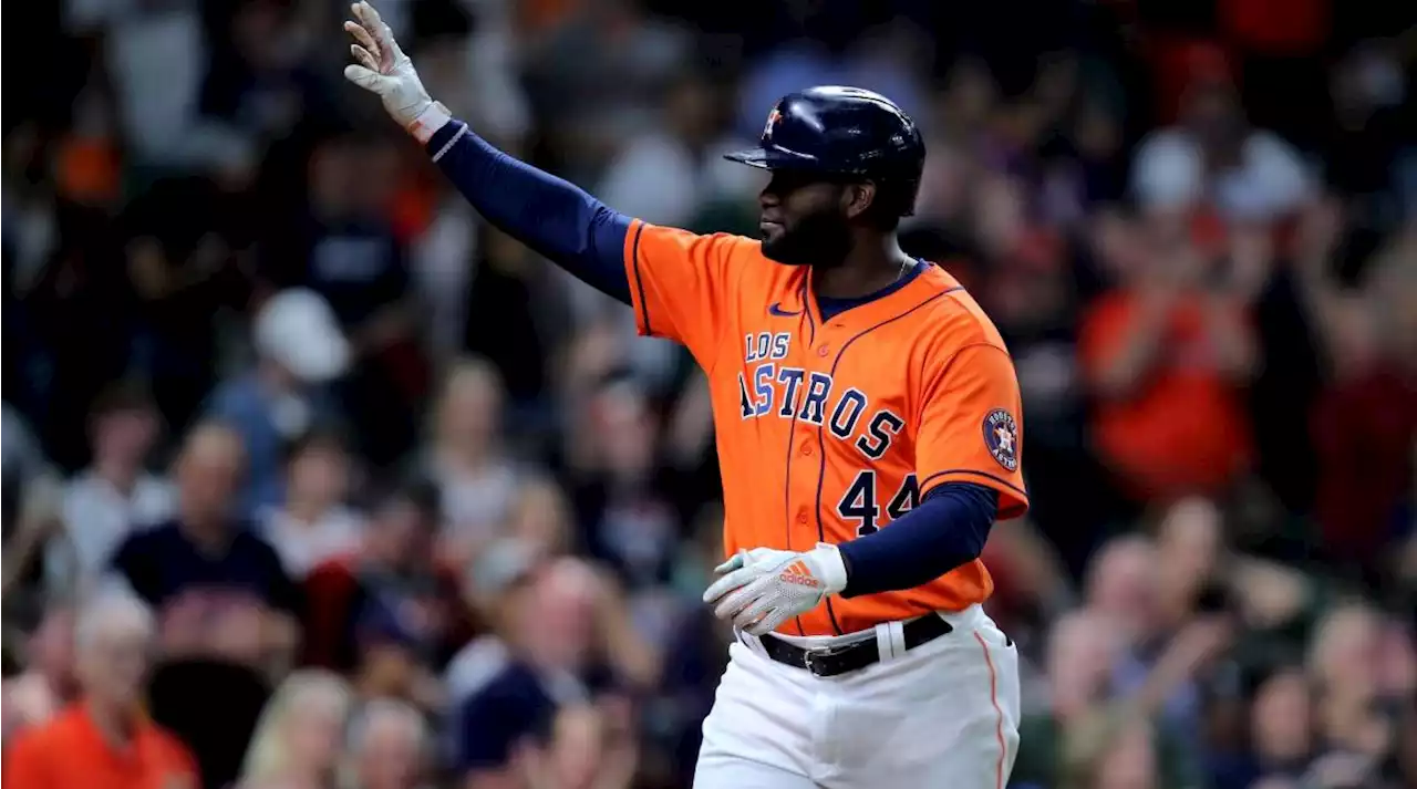 Yordan Álvarez Amazes Astros With Three Massive Home Runs (Video)