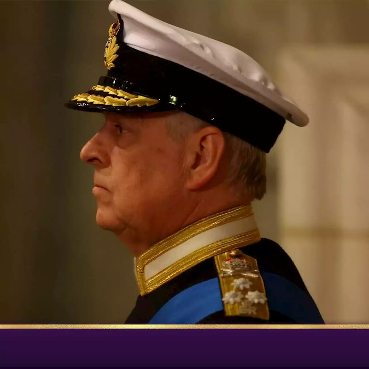 Prince Andrew seen in military uniform as Queen's children hold vigil at lying in state