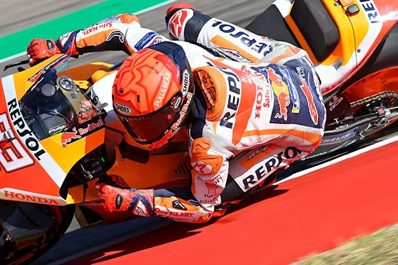 Marc Márquez (Honda/13.): «Alu-Schwinge ist besser»