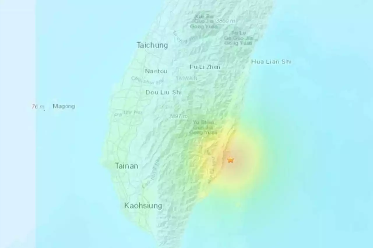 Strong quake rocks south-east Taiwan, no reports of damage