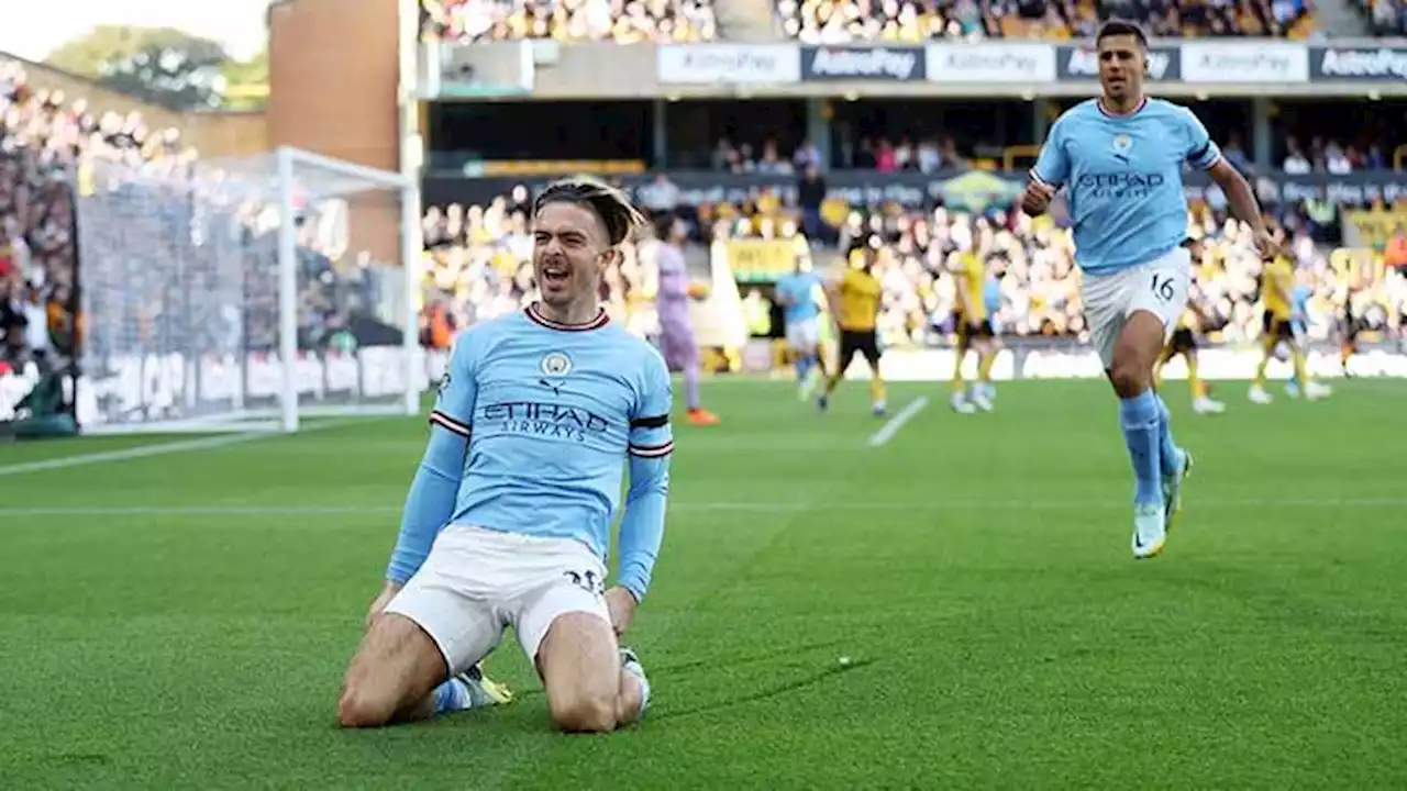 Hajar Wolves, Manchester City Kokoh di Puncak Klasemen