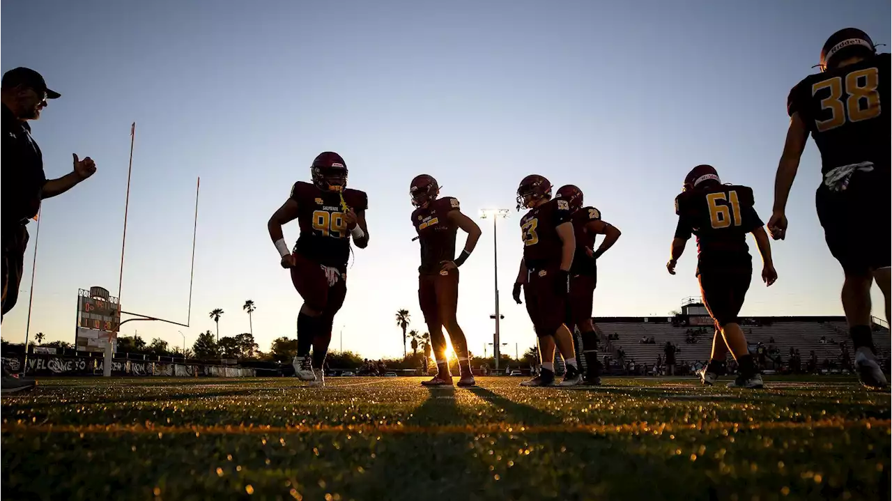 High school football final scores