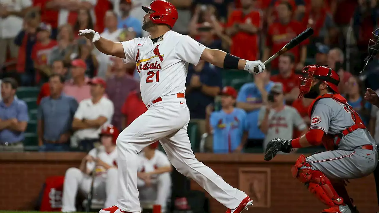 Albert Pujols hits homer No. 698. Can he reach the 700-HR club?