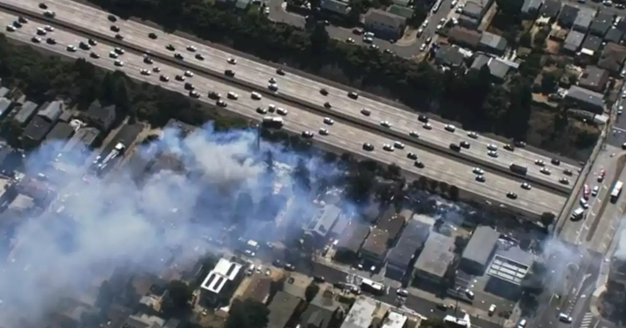 Brushfire damages multiple homes outside of San Francisco, destroys at least one