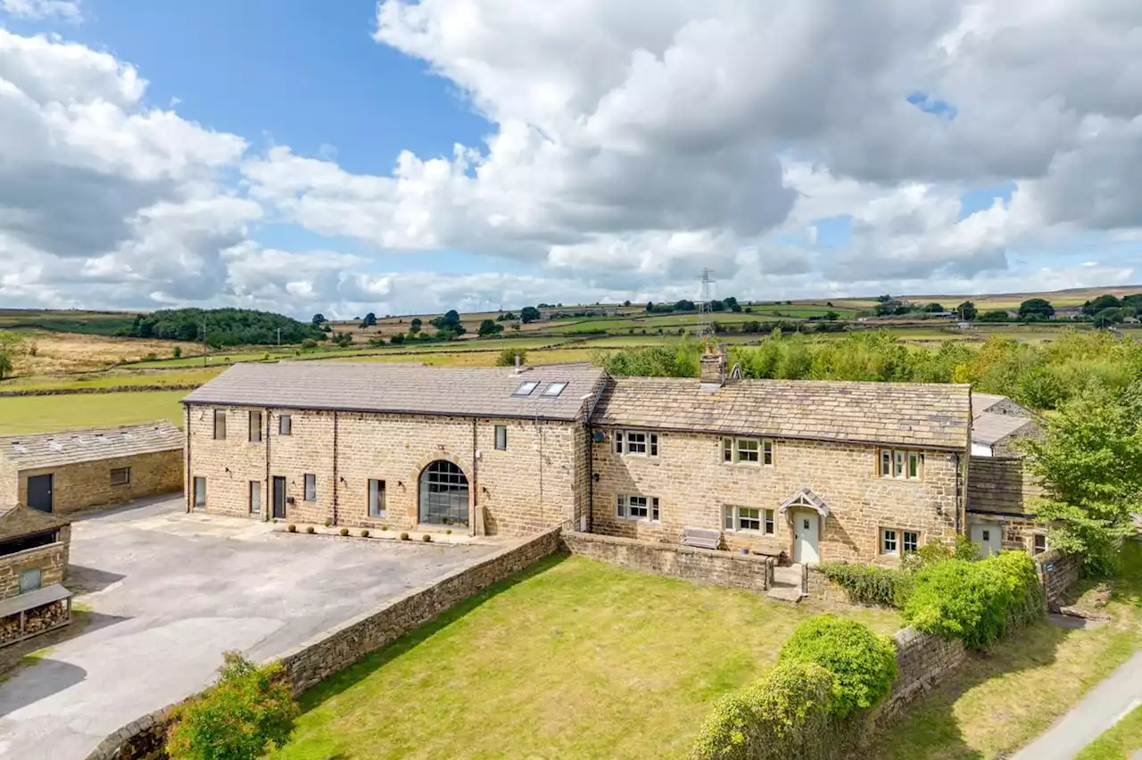 This farmstead for sale near Ilkley has one of Yorkshire's best contemporary barn conversions