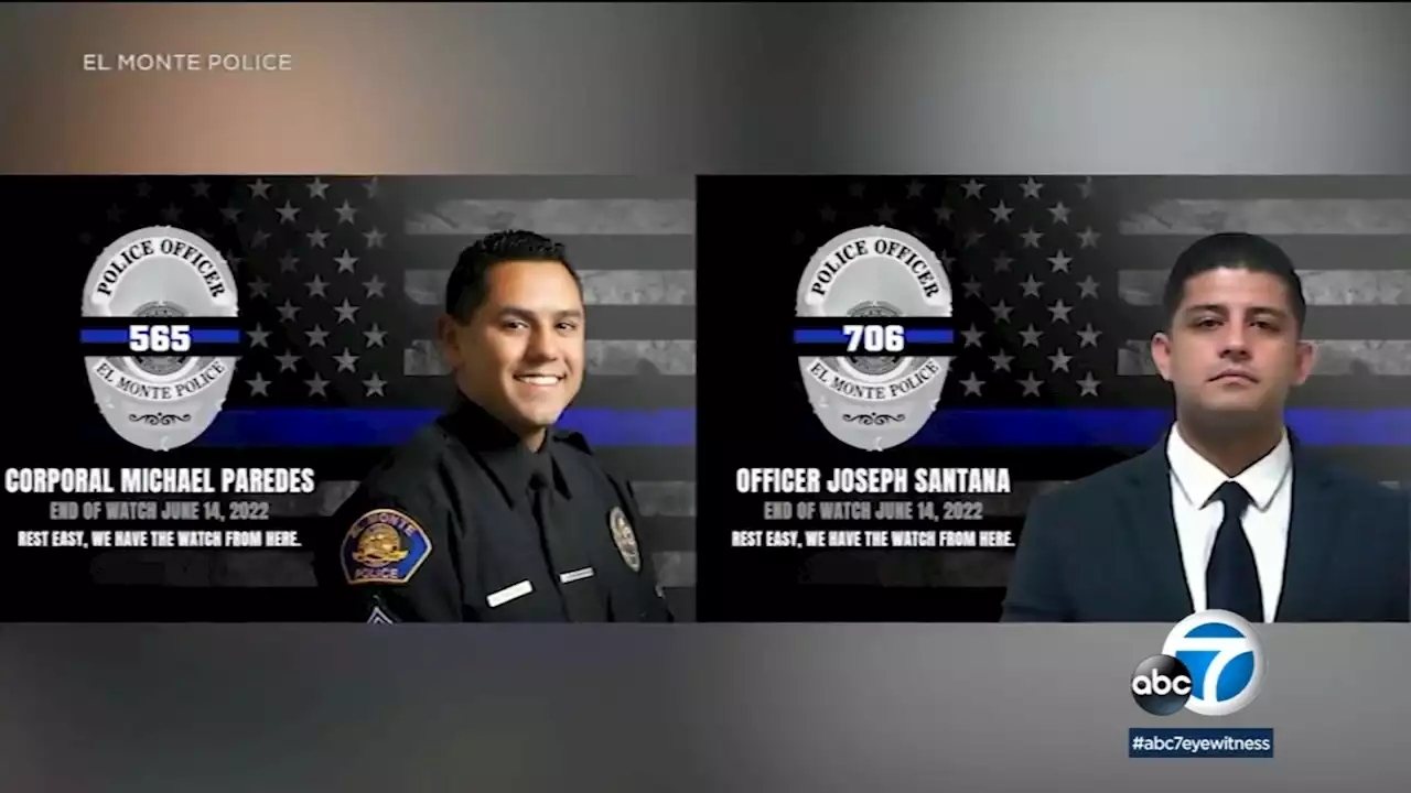 Fundraiser held to support families of El Monte police officers killed on duty