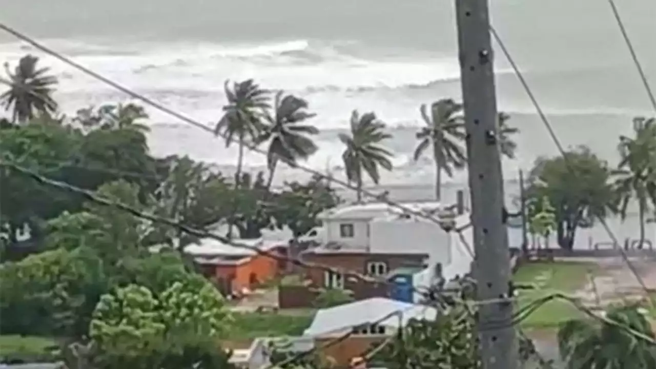 Hurricane Fiona makes landfall along Puerto Rico coast amid island-wide power blackout