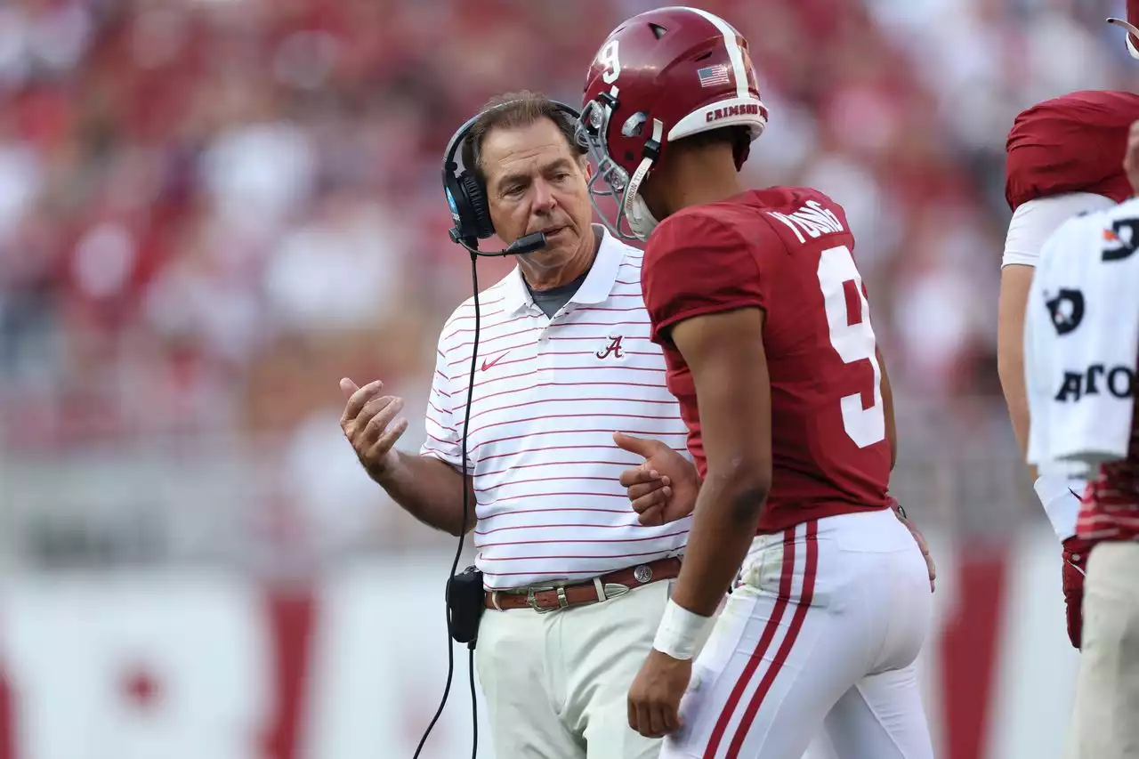 Alabama coach Nick Saban’s game day send off from grandson will melt your heart