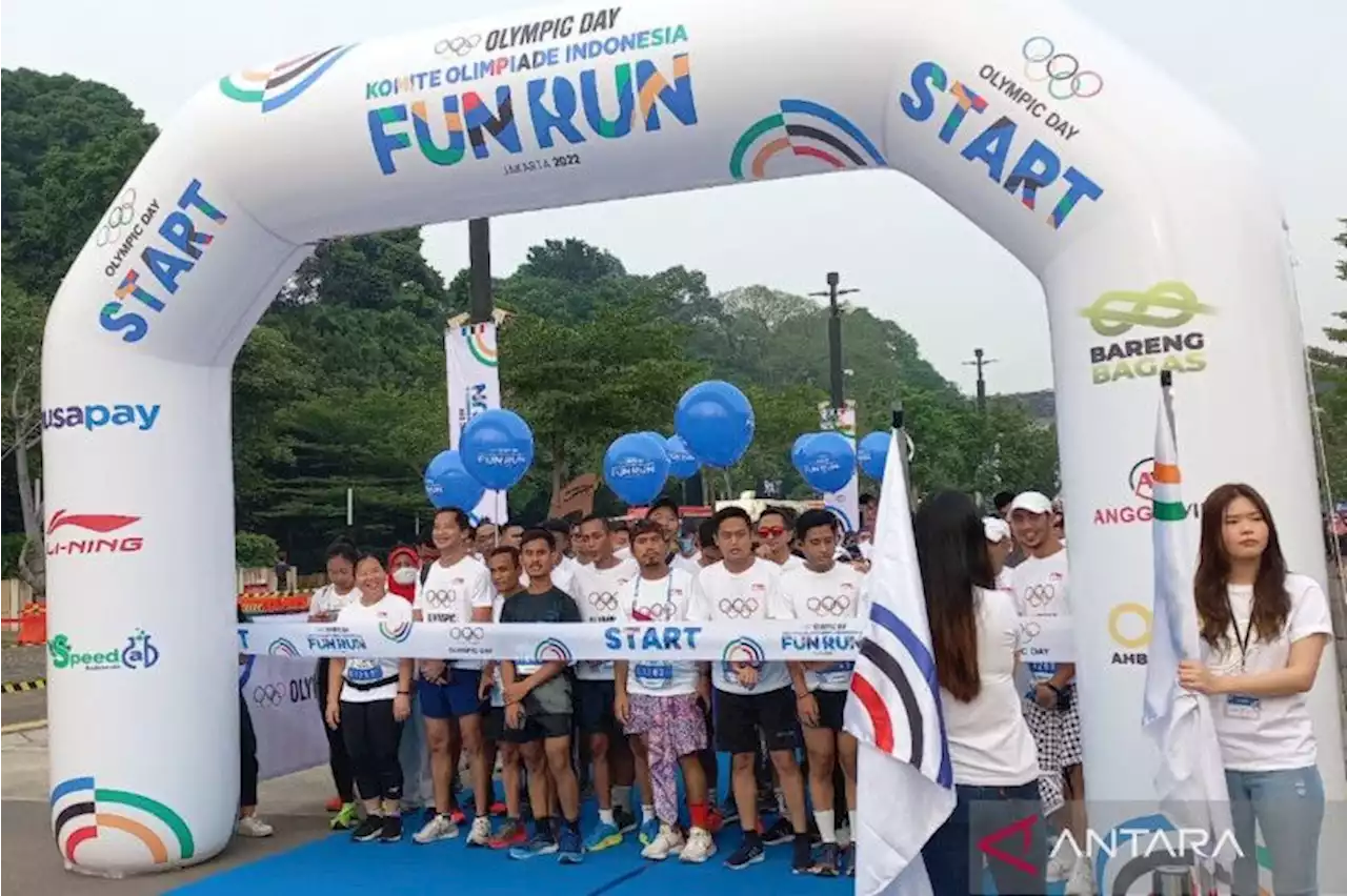 Lebih dari 1.500 peserta ikuti perayaan Olympic Day