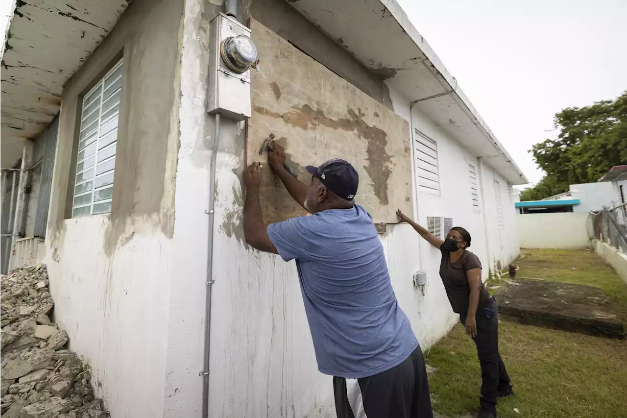 Hurricane Fiona rips through powerless Puerto Rico