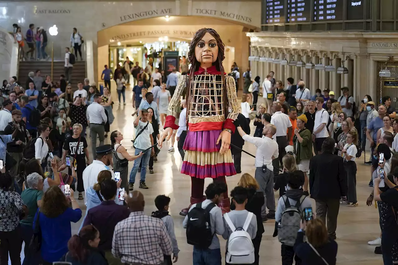 Meet Little Amal: A puppet celebrating New York City's roots