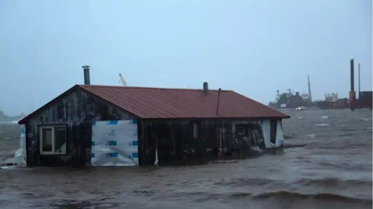 'Never this severe': Alaska residents flee from flooding as powerful storm slams state | CBC News