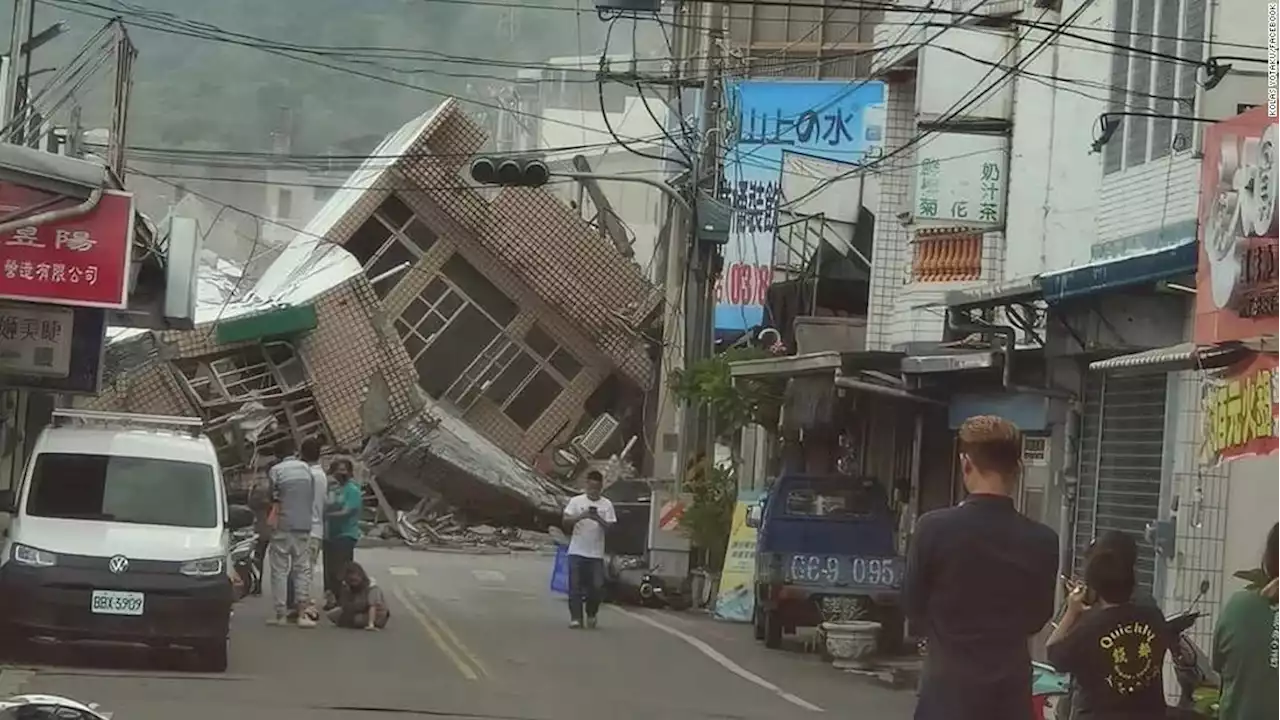 Tsunami warnings issued after 6.9-magnitude earthquake hits Taiwan